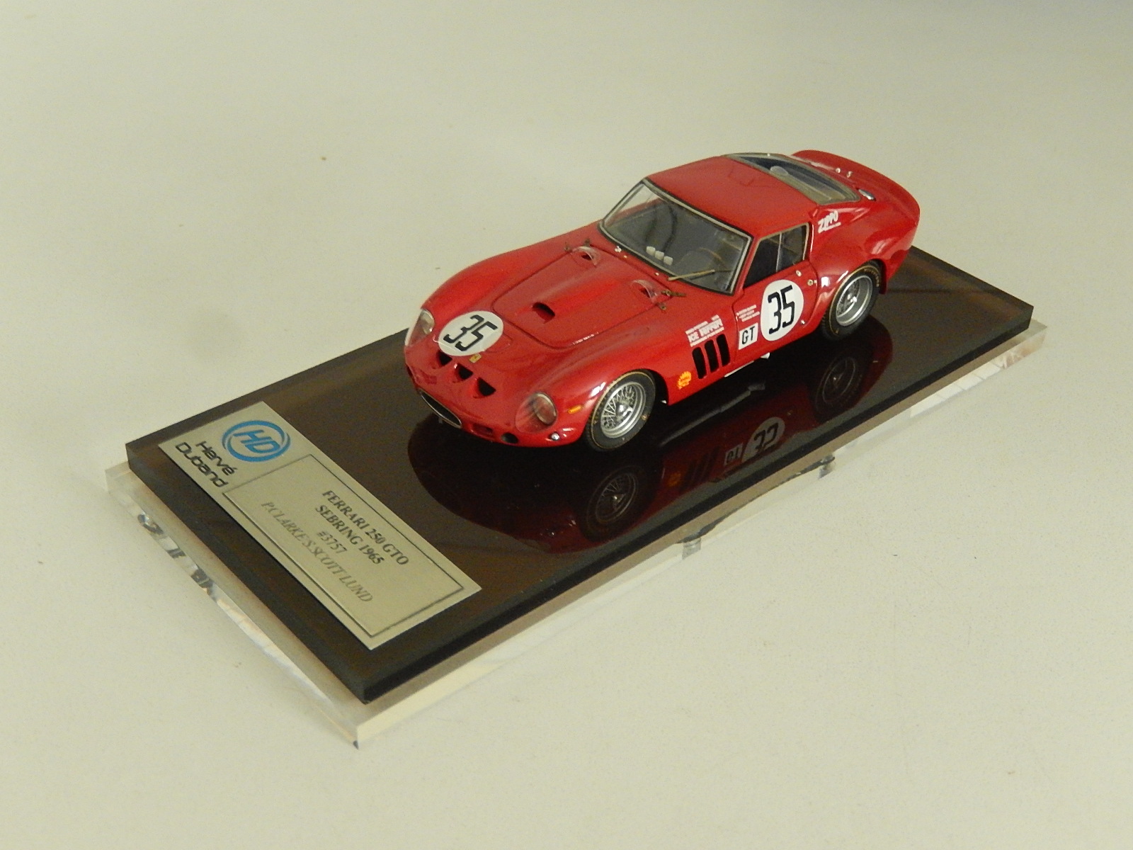 H. Duband : Ferrari 250 GTO #3757 Sebring 1965  --> SOLD